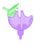 Croix de Malte sphérique.