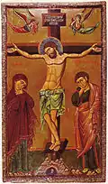Crucifixion, XIIIe siècle.