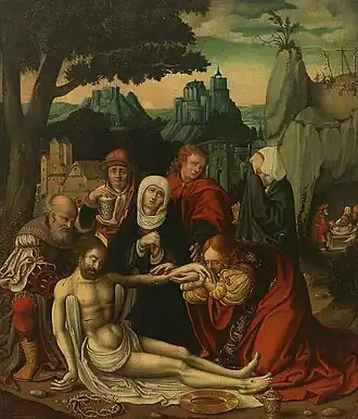 La Déploration et la Mise au tombeau (XVIe&nbsp;siècle)
