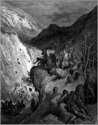Description de l'image Crusades surprised by turks.jpg.