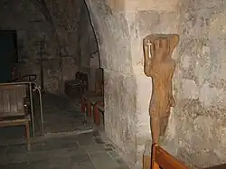 La crypte.