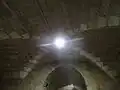 La crypte, voûte d’arêtes.