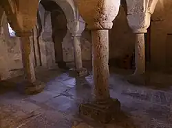 La crypte.