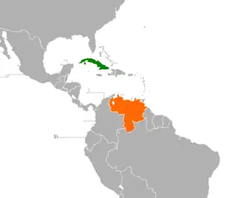 Cuba et Venezuela