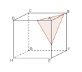 Section suivant un triangle