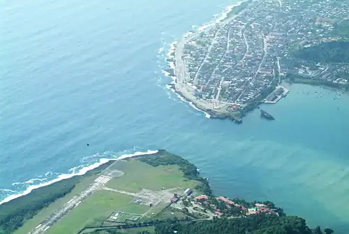 Entrée de la baie de Baracoa