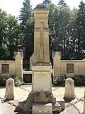 Monument aux morts Cumières village anéanti.