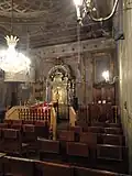 Vue générale avec la Teva et l'Arche Sainte.