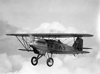 Vue de l'avion.