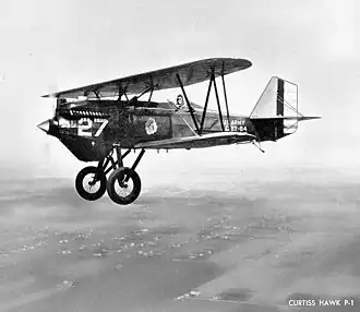 Vue de l'avion.