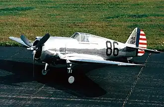Vue de l'avion.