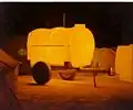 Cuve autoporteuse sur remorque