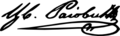 Signature de Cvetko RajovićЦветко Рајовић
