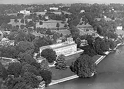 Photo aérienne, 1926.