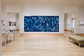 Cyanotype de l'artiste Kate Cordsen (en) exposé au sein de la galerie Nancy et Robert Krieble en 2016.