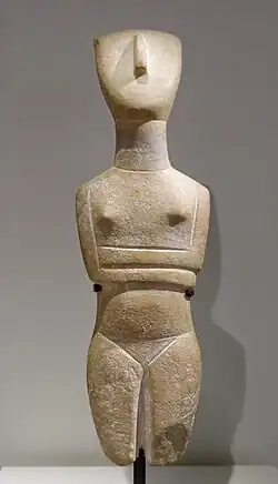 Figurine cycladique, Cycladique Ancien II, vers 2400 av. J.-C.