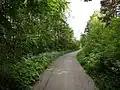 Piste cyclable entre Peltolantie et Ilpoistentie.