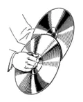 Paire de cymbales à main&nbsp;(en)