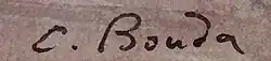 signature de Cyril Bouda