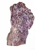 Charoïte de 7,5&nbsp;cm/4&nbsp;cm.