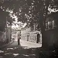 Das nicht mehr bestehende Czartoryskischlössel auf Nr.&nbsp;175–181, anno 1918
