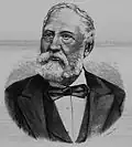 János Cziráky par Pollák Zsigmond&nbsp;(hu) pour le Vasárnapi Ujság&nbsp;(hu) (1884)