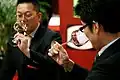 Dégustateurs au Vinexpo Asia Pacific