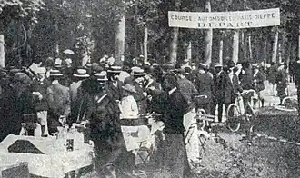 Le départ;