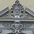 Détail de la façade sud.
