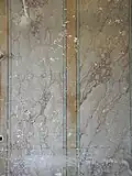 Détail du décor intérieur en stuc.