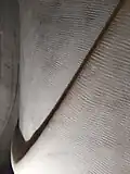 Détail du drapé de la Victoire n°1.