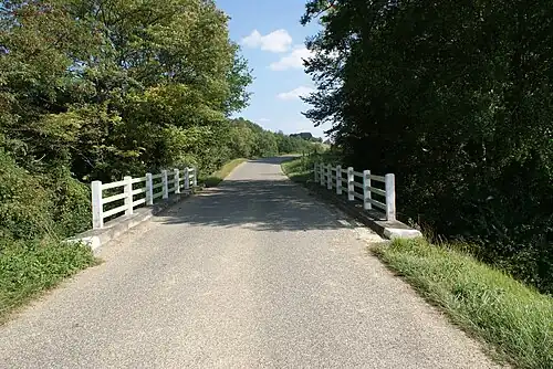Pont sur la D 139.