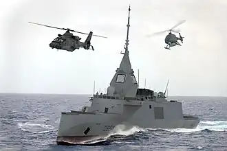 illustration de Frégate de défense et d'intervention