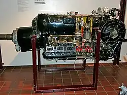 Vue du moteur.