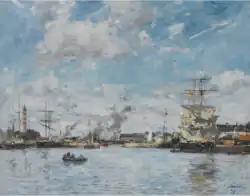 Deauville, le Bassin, collection privée