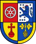 Blason de Commune fusionnée de Wöllstein