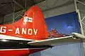 Le Civil Air Ensign sur l'empennage arrière d'un DH-104
