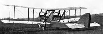 Vue de l'avion.