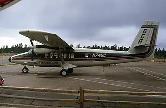 Un De Havilland Canada DHC-6-300 Twin Otter de :Grand Canyon Airlines (en), semblable à celui impliqué dans l'accident.