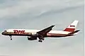 Le Boeing 757 impliqué en juin 2002.}}