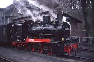 Locomotive de l'ancienne classe M à Göhren