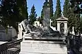 La Dormeuse de Chalepás&nbsp;(el), tombe de Sofía Afedáki.