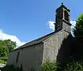 La nouvelle chapelle Saint-Conval édifiée vers 1950 à Toulboën (photographiée en 2025).