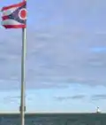 Les berges du lac Érié côté Ohio.