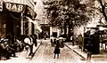 La Place de Lenche à Marseille au début du XXe&nbsp;siècle.