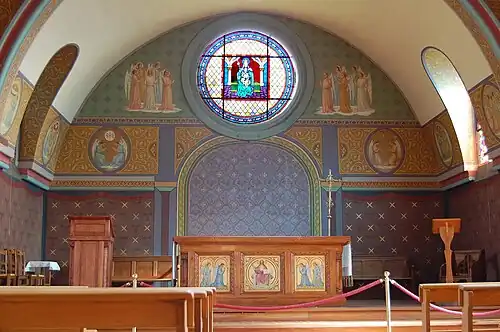 Autel de la chapelle Notre-Dame-des-Passes.