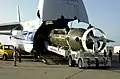 Le Mystic embarqué sur un Antonov An-124.
