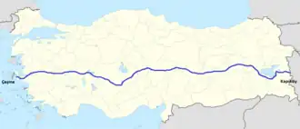 Image illustrative de l’article Route nationale 300 (Turquie)