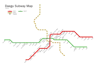 Image illustrative de l’article Métro de Daegu