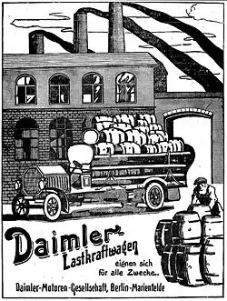 Publicité, 1913